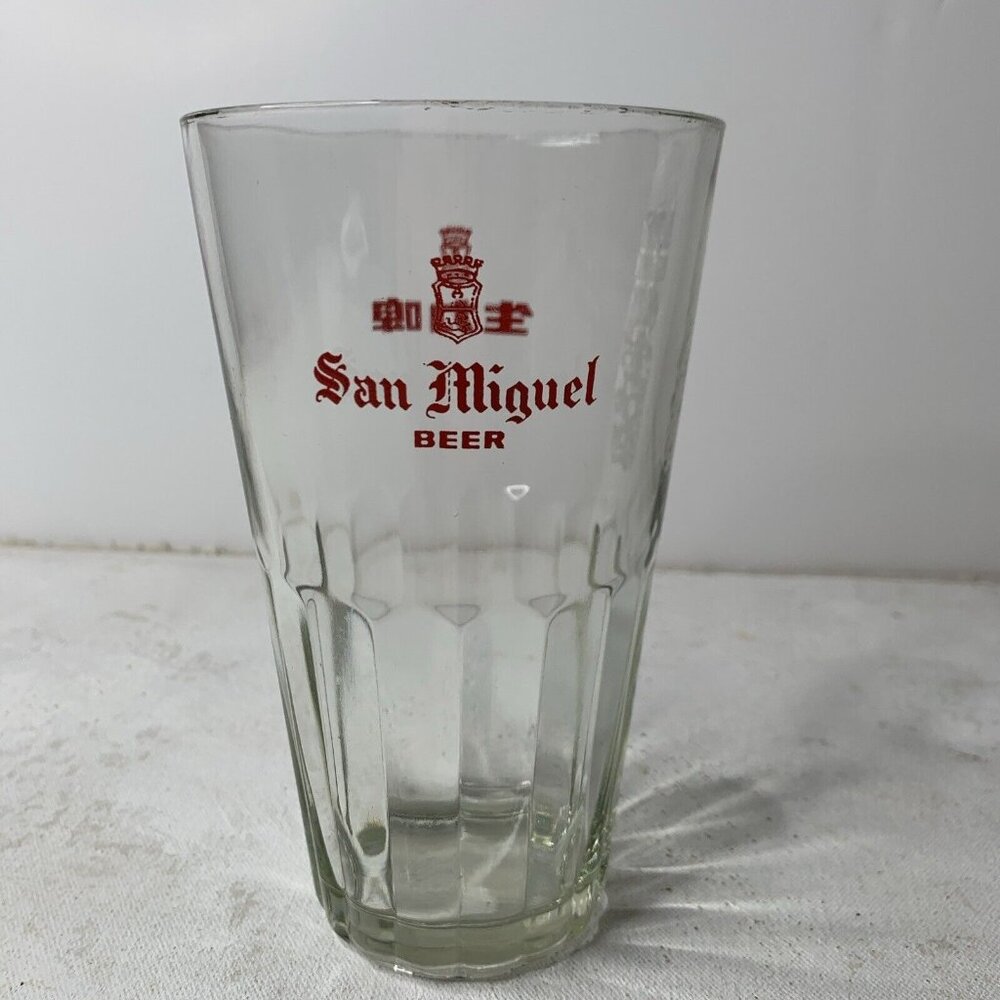 Vintage San‎ Miguel Clear Glass